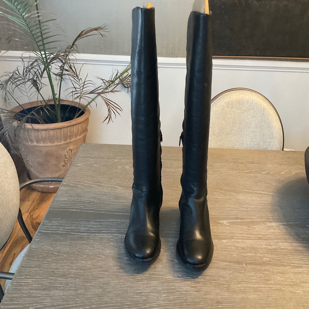 Cole Haan leather over the knee waterproof boots, size 11